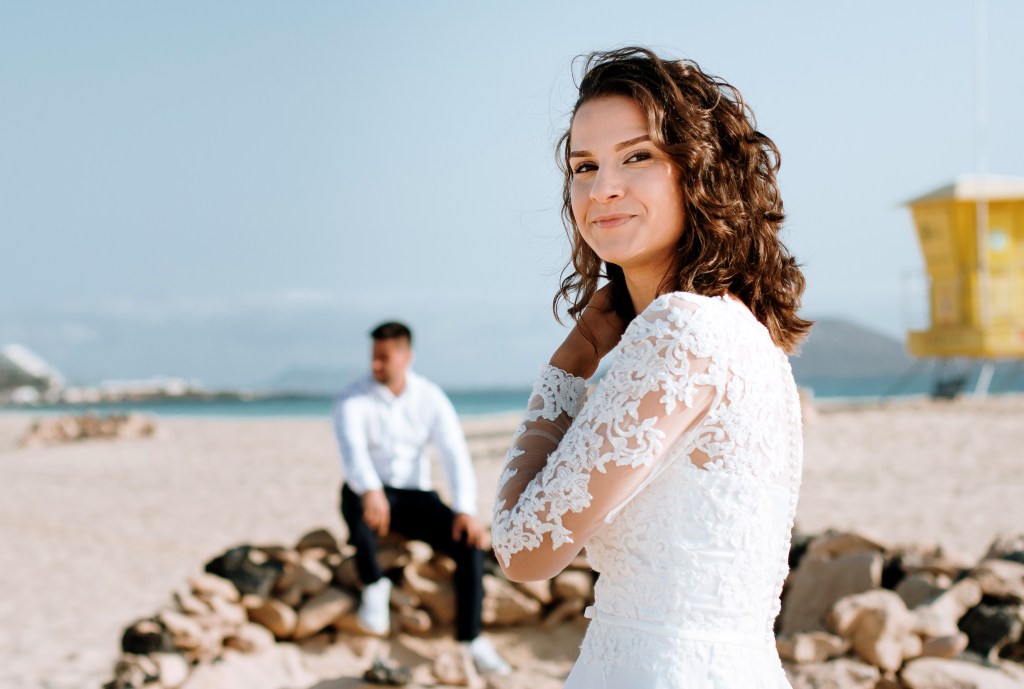 Wild and free dunes elopement - Fuerteventura's top adventure wedding photographer