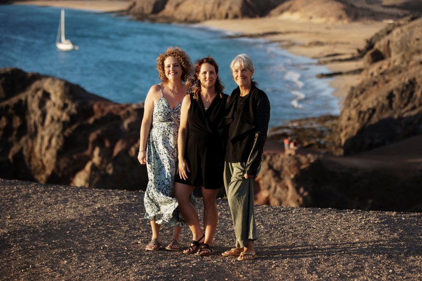 American family against Lanzarote's volcanoes - epic vacation photos by the island's #1 family photographer